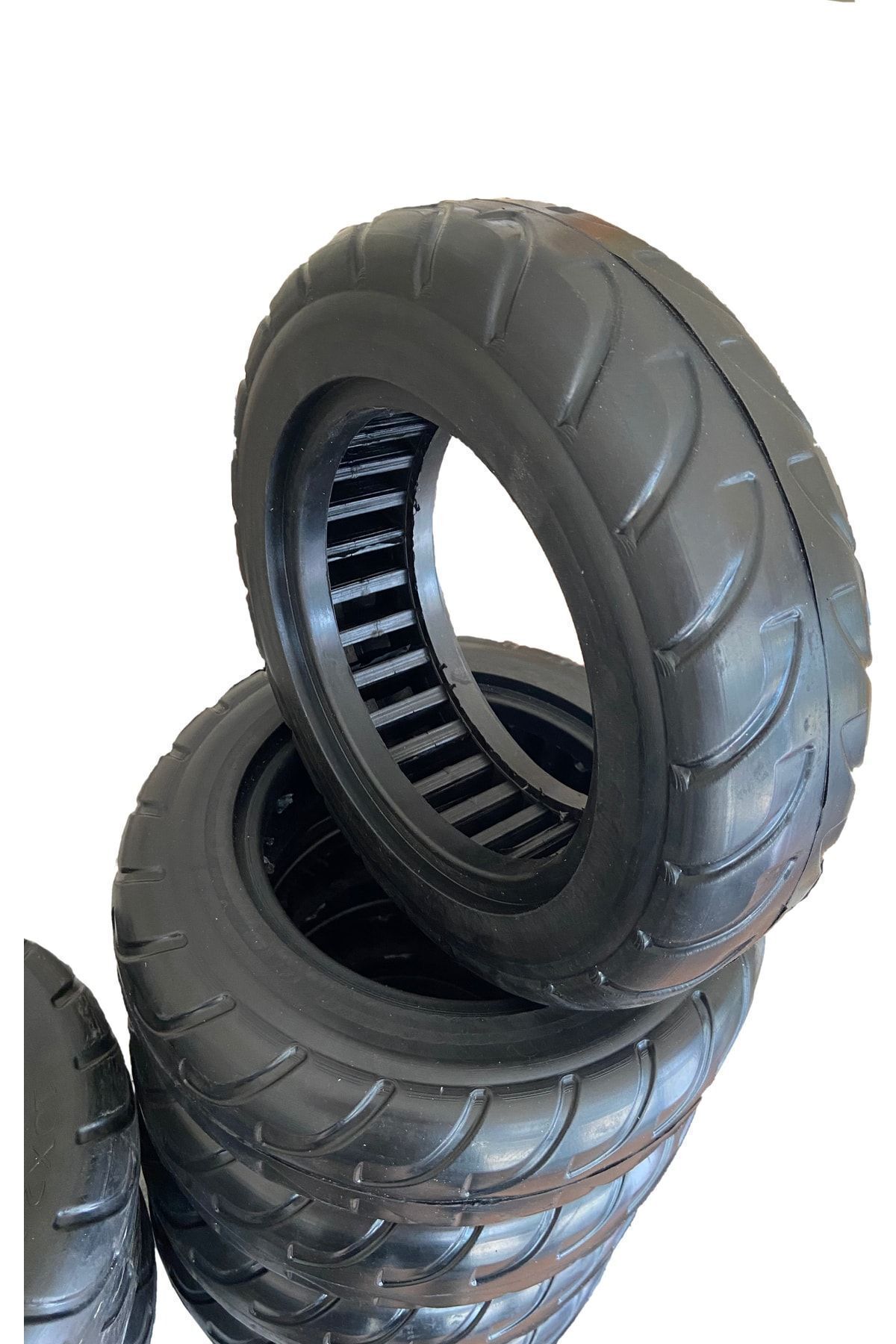 Onvo Ov-012 Dolgu Lastik 10" Dolgu Lastik -80/60-6 Scooter Dolgu Lastik- Ultra Konforlu